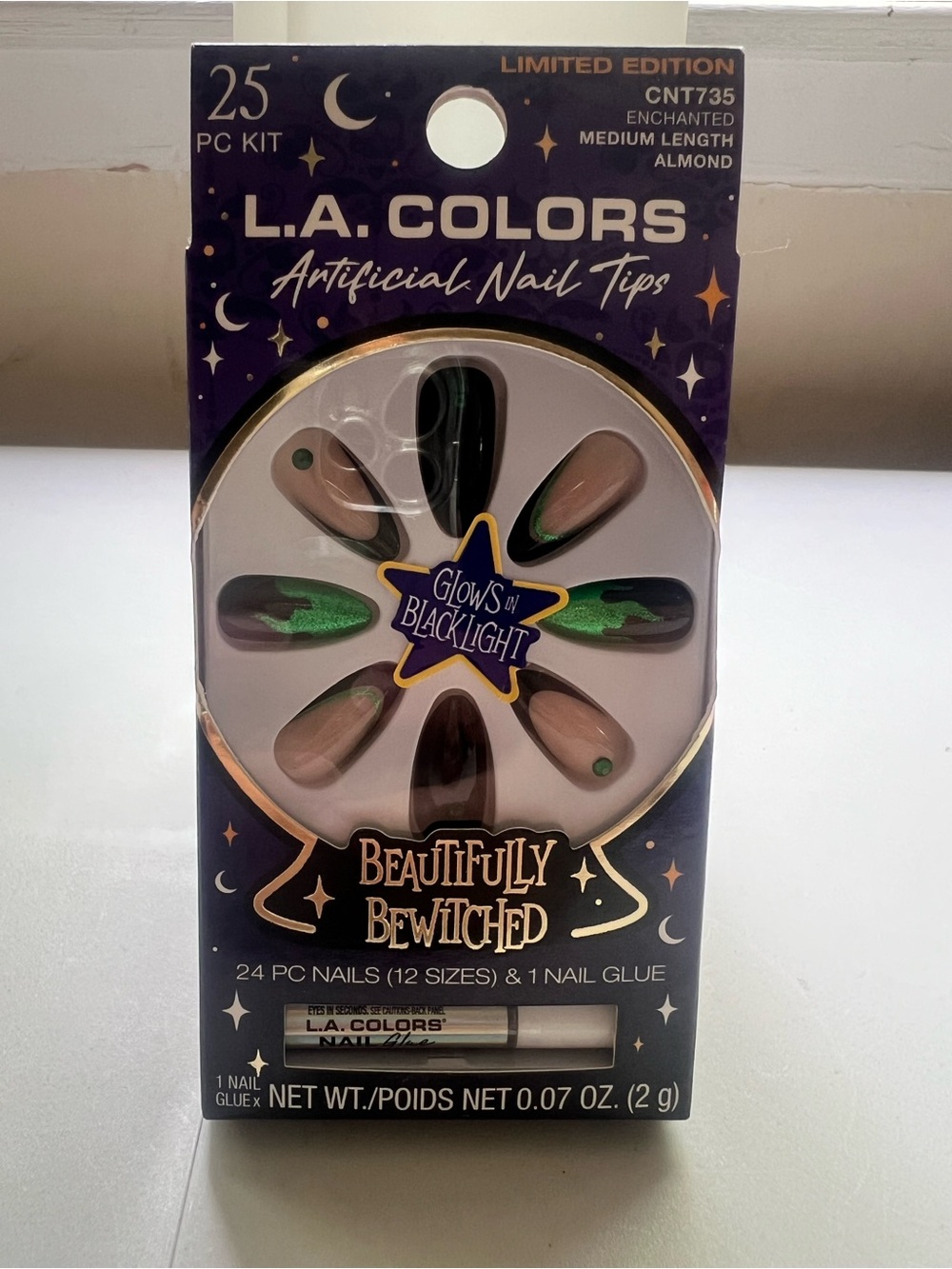 BEAUTIFULLY BEWITCHED "ILLUSION"
L.A Colors Artificial Nails LTD EDTN NEW